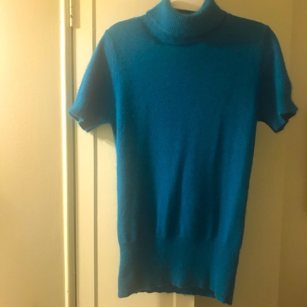 Soft & Cozy Wool Blend Turtleneck Sweater, sz L